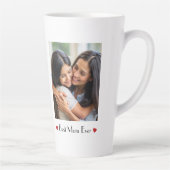 Best Mom Ever Personalized Mug | Gift For Mom カフェラテマグ (右)