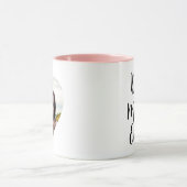 Best Mom Ever Personalized Photo Mug マグカップ (中央)
