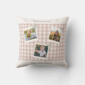 Best Mom Ever Photo Collage クッション (裏面)