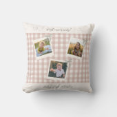 Best Mom Ever Photo Collage クッション (正面)