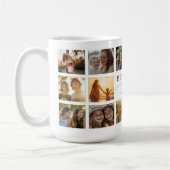 Best Mom Ever Photo Collage Mug Gift コーヒーマグカップ (左)