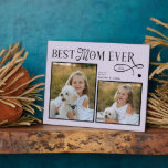 Best Mom Ever Photo Heart Dog Mothers Day Gifts フォトプラーク<br><div class="desc">Celebrate the woman whose heart is full of fur, paw prints, and unconditional love. This Best Dog Mom Ever Heart Photo Plaque is a sentimental tribute to the bond she shares with her pup - the walks at sunrise, the cuddles on quiet nights, the loyalty, joy, and comfort only a...</div>