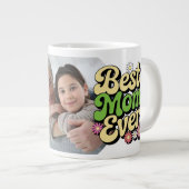 Best Mom Ever Photo Mother's Day ジャンボコーヒーマグカップ (正面右)
