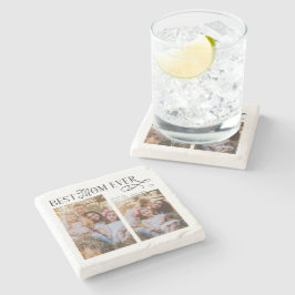 Best Mom Ever Photos Heart Mothers Day Gifts ストーンコースター