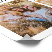 Best Mom Ever Photos Heart Mothers Day Gifts ポスター (角)