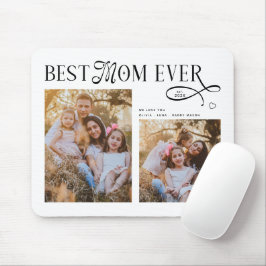 Best Mom Ever Photos Heart Mothers Day Gifts マウスパッド