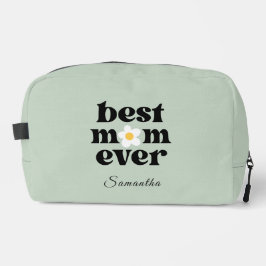 Best Mom Ever Sage Green Personalized Mother's Day ドップキット