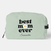 Best Mom Ever Sage Green Personalized Mother's Day ドップキット (裏面)