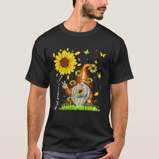 Best Mom Ever Sunflower Gnome Cute Mother s Day Tシャツ (正面)