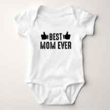 Best Mom Ever Thumbs Up Funny Mother's Day Gift