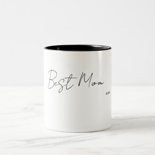 Best Mom – Friendship Mug ツートーンマグカップ (中央)