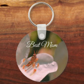 Best Mom Grasshopper On Azalea Flower キーホルダー (正面)