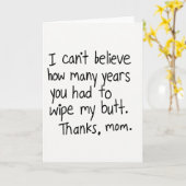 Best Mom Hand Lettered Card カード (黄色い花)
