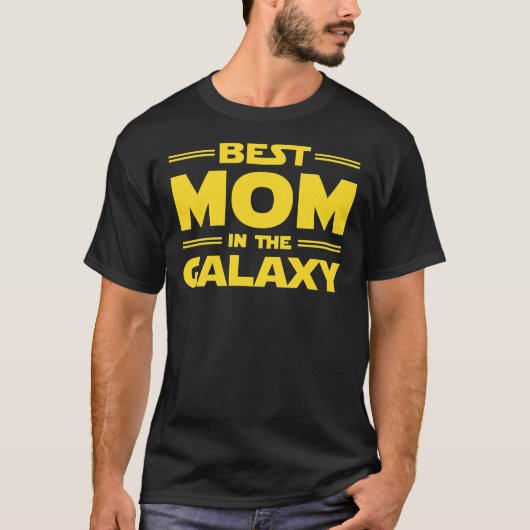 Best Mom in The Galaxy Tシャツ (正面)