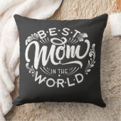 Best mom in the world  クッション (ブランケット)