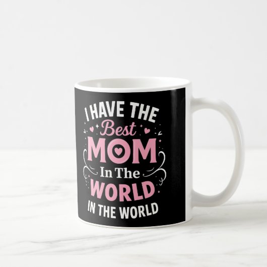 Best Mom in the world コーヒーマグカップ (右)