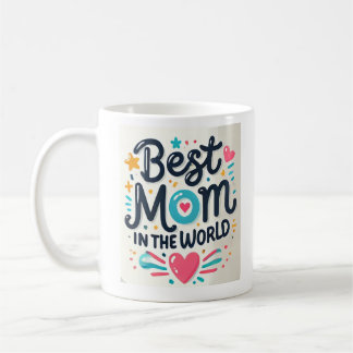 Best Mom in the World – Taza con diseño divertido コーヒーマグカップ