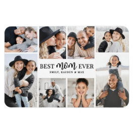 Best Mom Photo Collage マグネット