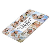 Best Mom Photo Collage マグネット (左側)