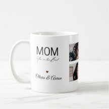 Best Mom Photo Collage Mug