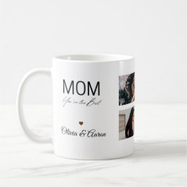 Best Mom Photo Collage Mug コーヒーマグカップ