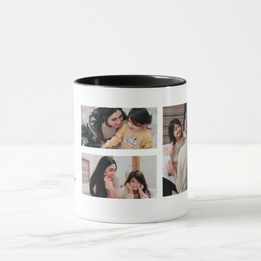 Best Mom Photo Collage Mug マグカップ (中央)