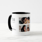 Best Mom Photo Collage Mug マグカップ (正面左)