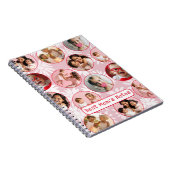 Best Mom’s Notes | Pink Retro Photo Notebook  ノートブック (右側)