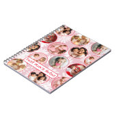 Best Mom’s Notes | Pink Retro Photo Notebook  ノートブック (左側)