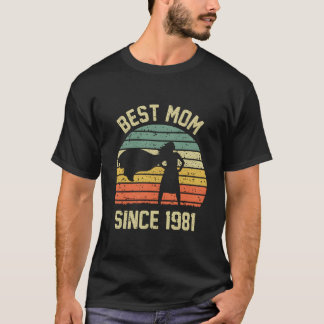 Best Mom Since 1981 Mom Mama Mommy Mothers Day Tシャツ