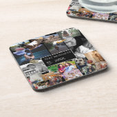 Best Moments  New Year Photo Collage  コースター (左側)