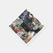 Best Moments  New Year Photo Collage  スタンダードカクテルナプキン (角)