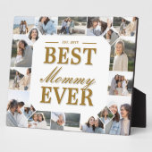 Best Mommy Ever Father's Day Photo Frame Collage フォトプラーク (側面)