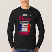 Best Moms are from Iowa Tシャツ (正面)