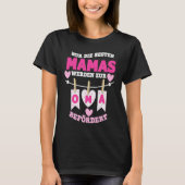 best moms get promoted to grandma tシャツ (正面)