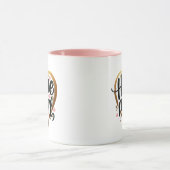 Best Mother Gift "Home is Mom" – Heart Shape マグカップ (中央)