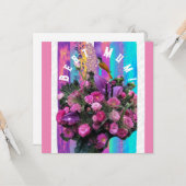 Best Mum! カード (正面/裏面インサイチュ)