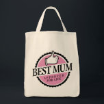 Best mum approved for life pink bag トートバッグ<br><div class="desc">Best mum approved for life pink bag</div>