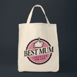 Best mum approved for life pink bag トートバッグ<br><div class="desc">Best mum approved for life pink bag</div>