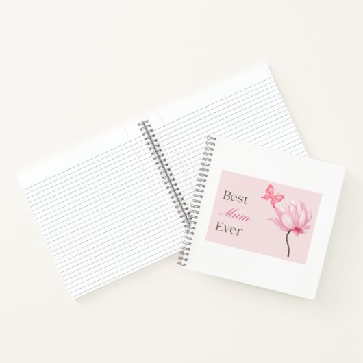 Best Mum Ever for Mothers Day or her Birthday ノートブック (内部)