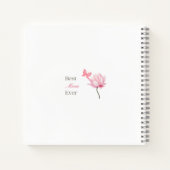 Best Mum Ever, Lotus & Butterfly, Mothers Birthday ノートブック (裏面)