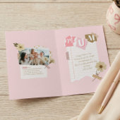 Best Mum Ever Mother's Day Scrapbook Photo Collage カード