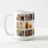 Best Mum Ever Photo Collage Mug Gift コーヒーマグカップ (左)