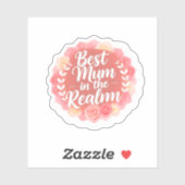 Best Mum in the Realm Fantasy Mother's Day シール (シート)