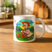 Best Mum Knitting Goose Cozy Mother's Day Gift Mug コーヒーマグカップ