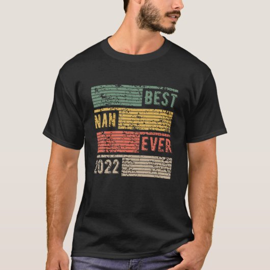 Best Nan Ever Vintage Tシャツ (正面)