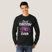 Best Nanny Ever Cute Grandmother Nanny Mothers Day Tシャツ (正面フル)