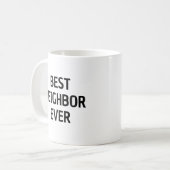 Best Neighbor Ever Thank You Mug コーヒーマグカップ (正面左)