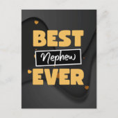 Best nephew ever ポストカード (正面)