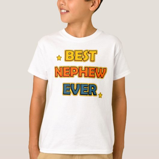 Best Nephew Ever Tシャツ (正面)